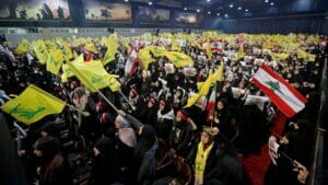Veranstaltung der Hisbollah in Beirut