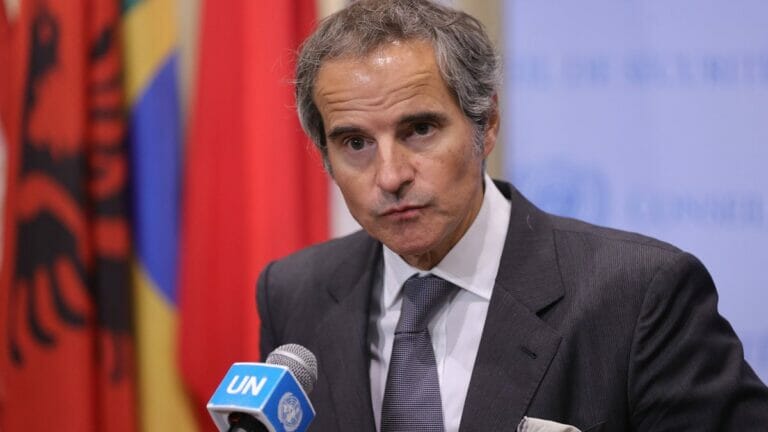 Der Leiter der UN-Atomenergiebehörde, Rafael Grossi