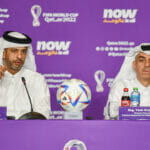 Der Turnier-Geschäftsführer der Fußballweltmeisterschaft 2022 in Katar, Nasser al-Khater