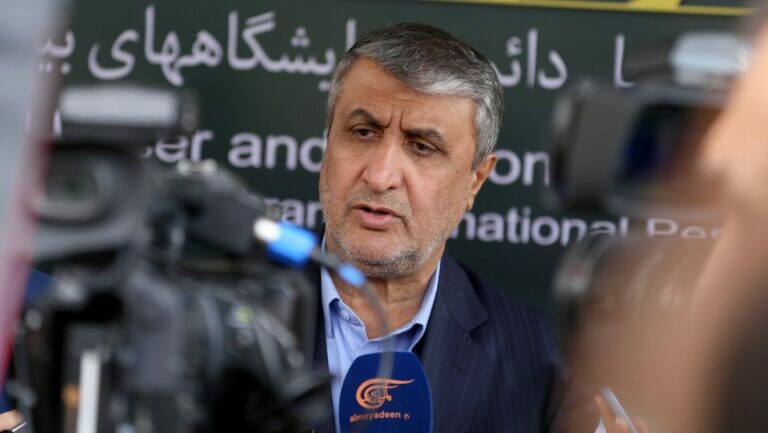 Der Chef der iranischen Atombehörde Mohammad Eslami