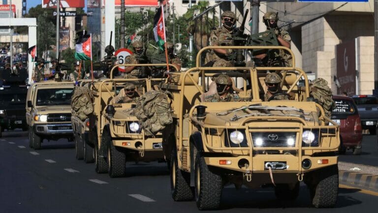 Bei iranischen Infiltrationsversuchen soll es beriets zu Schusswechseln mit jordanischen Soldaten gekommen sein