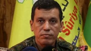 Der Generalkommandeur der Syrischen Demokratischen Kräfte, Mazlum Abdi