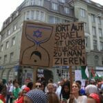 Irgendwie für Menschenrechte und Selbstbestimmung: BDS-Demonstration in München