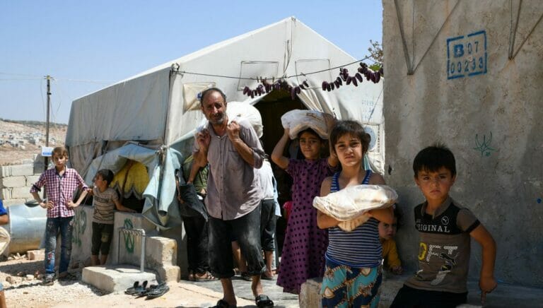 15 Mio. der 18,3 Mio. Syrer sind auf internationale Hilfe angewiesen