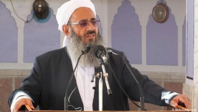 Der oberste sunnitische Mufti Molavi Abdolhamid Ismaeelzahi