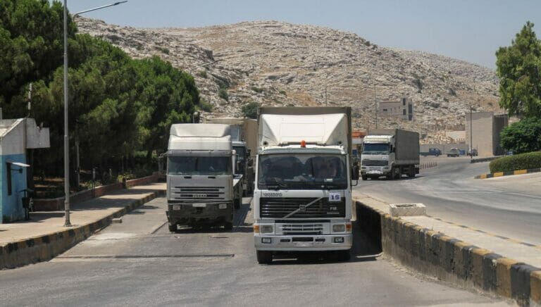 Die UNO-Hilfstransporte über den Grenzübergang Bab al-Hawa nach Syrien können weitergehen