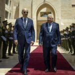 US-Präsident Biden zu Gast bei Mahmud Abbas in Bethlehem