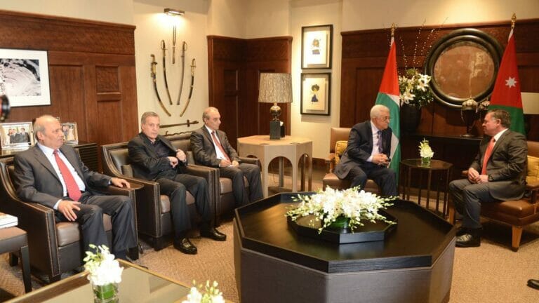 PA-Präsident Abbas zu Besuch bei Jordaniens König Abdullah II.