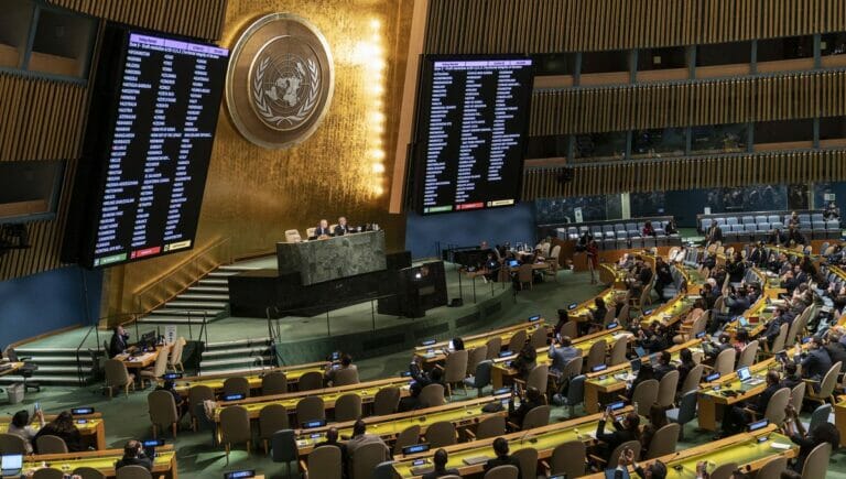 Die UNO-Generalversammlung in New York