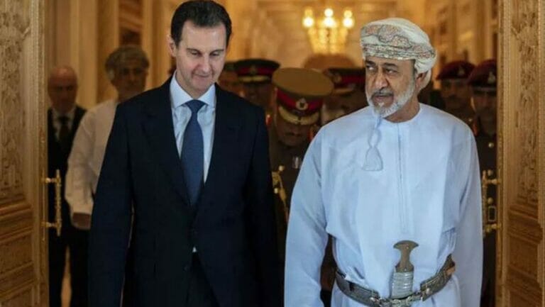 Der syrische Präsident Assad auf Staatsbesuch im Oman