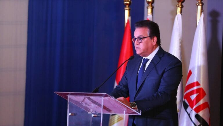 Ägyptens Minister für Gesundheit und Bevölkerung, Khaled Abdel Ghaffar
