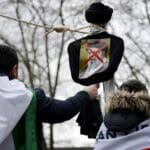 Solidaritätsdemonstration mit den Protesten im Iran