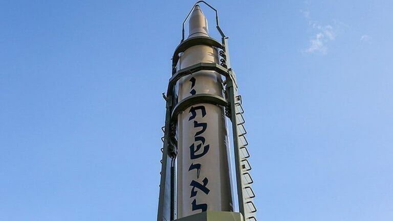 Iranische Rakete mit hebräischer Aufschrift: »Tod für Israel«