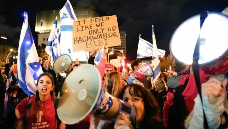 In Israel gehen die Proteste gegen die Regierung weiter