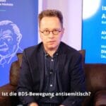 Alex Feuerherdt über die Israel-Boykottbewegung BDS. (Konrad-Adenauer-Stiftunge/Youtube)