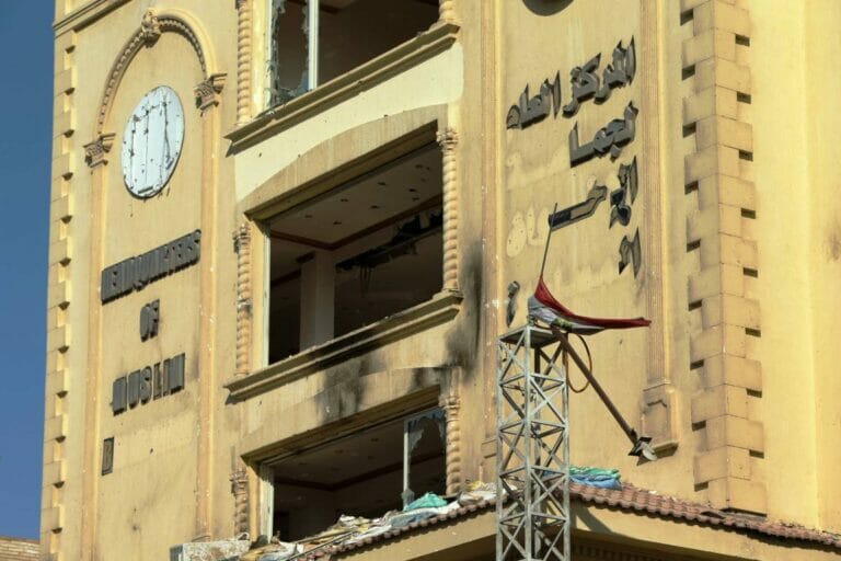 Die ehemalige Zentrale der Muslimbruderschaft in Kairo. (© imago images/Xinhua)