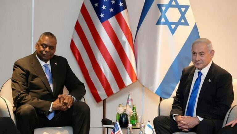 US-Verteidigungsminister Lloyd Austin zu Besuch bei Israels Premier Netanjahu