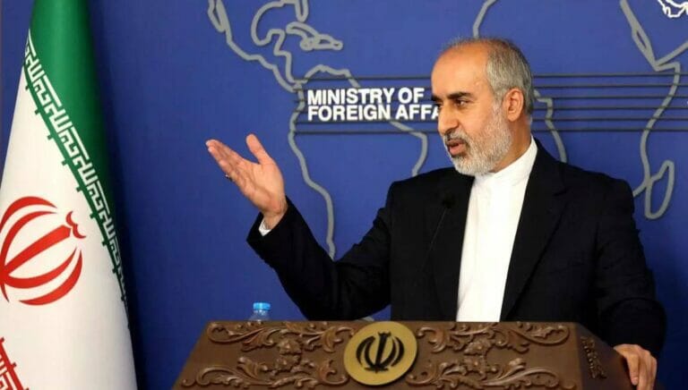 Irans Sprecher des Außenministeriums: Israel wird an Antiregierungsprotesten zugrunde gehen