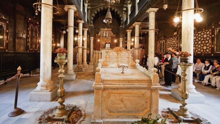 Ägypten: Das Innere der Ben-Ezra-Synagoge in Kairo