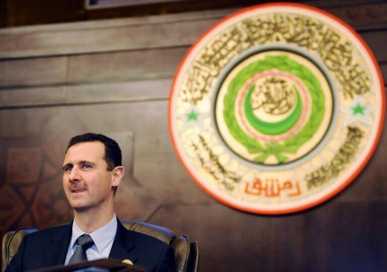 2008 war Syriens Diktator Bashar al-Assad bei der Arabischen Liga noch ein gerngesehener Gast. (© imago images/Xinhua)