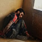 Von Kurden gefangen genommener IS-Kämpfer im Irak
