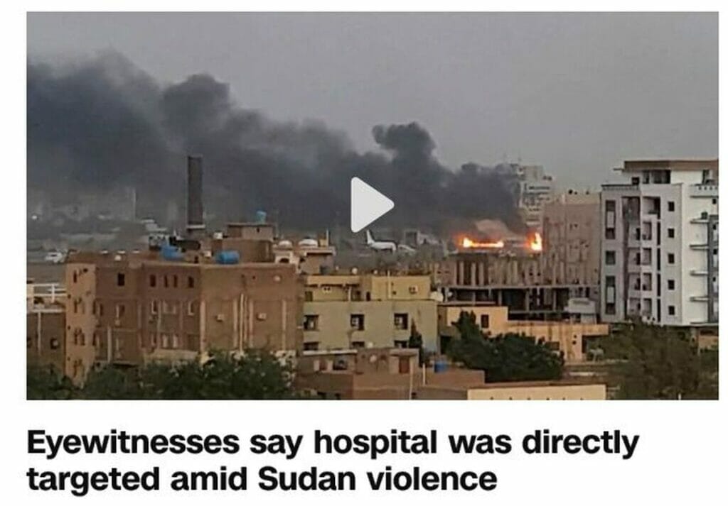Sudan: Alle Krankenhäuser in Khartum mussten Arbeit einstellen