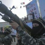 Parade des Islamischen Staats in Gaza anlässlich des Endes israelischen Militäroperation »Schild und Pfeil«