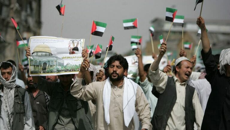 Aufmarsch zum Al-Quds-Tag in Afghanistan