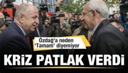 Der rechtsextreme Parteichef Ümit Özdağ erklärt seine Unterstützung für Kemal Kılıçdaroğlu