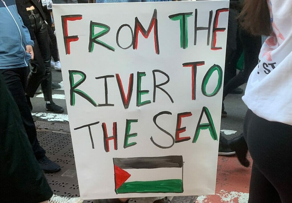 Die wahre Bedeutung der Parole »From the river to the sea, Palestine will be free«