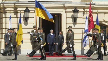 Staatsbesuch von Benjamin Netanjahu in der Ukraine im Jahr 2019
