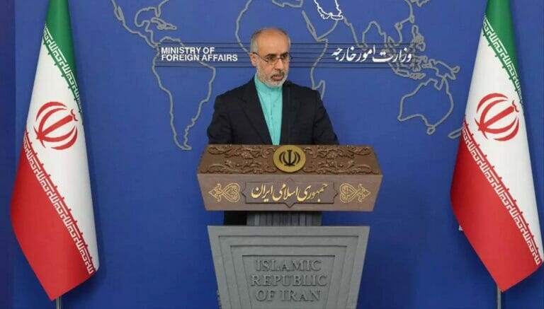 Sprecher des iranischen Außenministeriums, Nasser Kanaani, bestätigt Nachrichtenaustauch mit USA bezüglich Atomabkommen