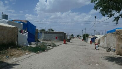 Kharbatoo Lager für Jesiden bei Dohuk