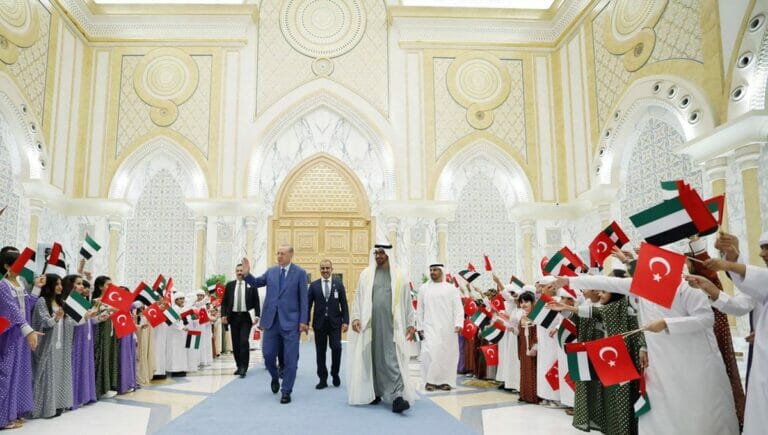 Seine Reise durch die Golfstaaten führt Erdoğan auch nach Abu Dhabi