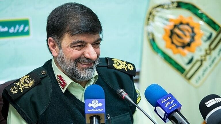 Der für die Unterdrückung von Protesten berüchtigte iranische Polizeichef Ahmadreza Radan