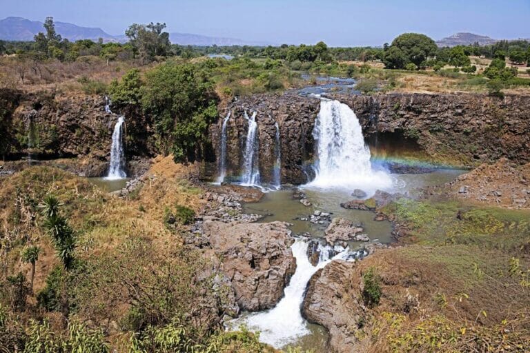 Wasserfälle am Blauen Nil liegt in Äthiopien. (© imago images/imagebroker)