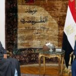 Ägyptens Präsident Abdel Fatah al-Sisi und der Großimam der Al-Azhar, Scheich Ahmed al-Tayeb