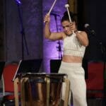 Im Visier von BDS: Die tunesische Sängerin Emel Mathlouthi bei ihrem Konzert in Ost-Jerusalem