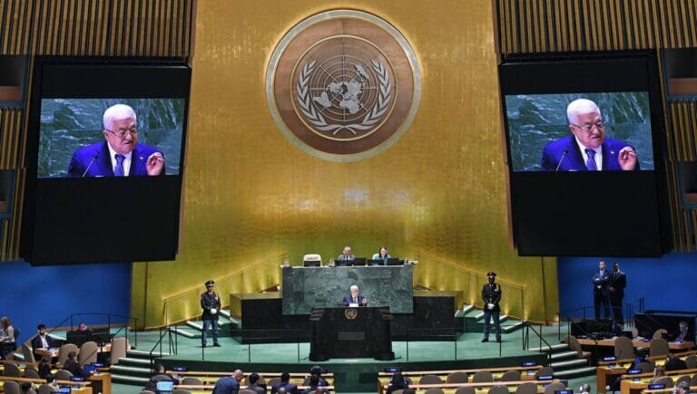 Mahmoud Abbas’ Rede vor der UNO-Generalversammlung in New York