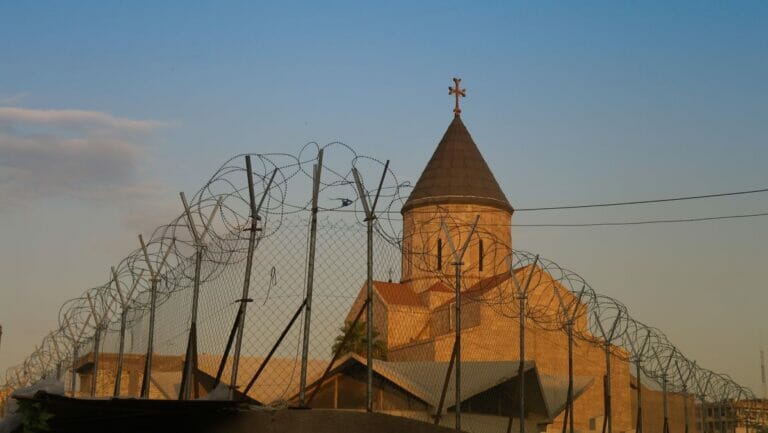 Armenische Kirche in Iraks Hauptstadt Bagdad