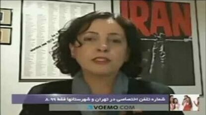 Die iranische Journalistin Elahe Boghrat im Interview