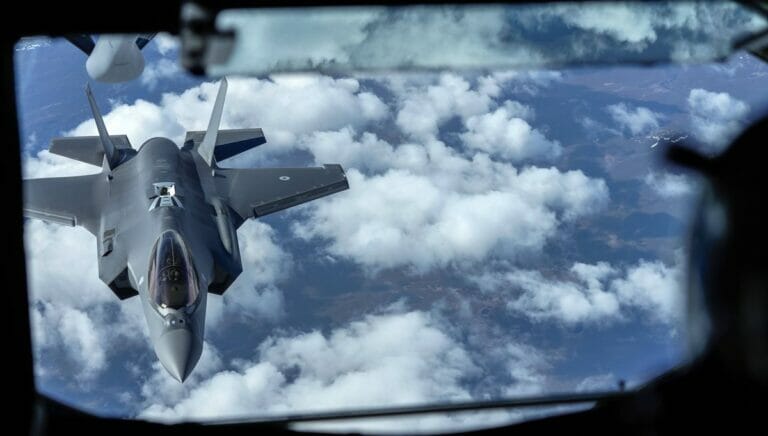 Seit der Stationierung neuer F-35-Jets in der Region ging russische Aggression gegen US-Drohnen in Syrien merklich zurück
