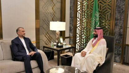 Atomare Bedrohung: Irans Außenminister Amir-Abdollahian zu Besuch beim saudischen Kronprinzen Mohammed bin Salman