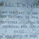 Treuer Unterstützer Israels: Charles Winters‘ Grab in Jerusalem