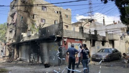Kämpfe zwischen Fatah und Islamisten im Palästinenserlager Ain al-Hilweh im Libanon