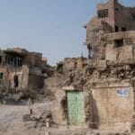Teile der irakischen Stadt Mossul sind seit Ende des Kriegs gegen den IS immer noch zerstört und vermint