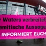 Protest gegen Roger-Waters-Konzert in Köln