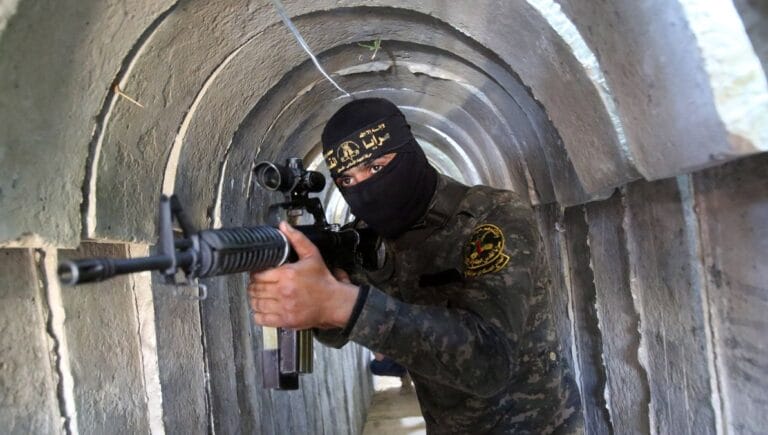Hamas-Terror-Tunnel unter dem Gazastreifen