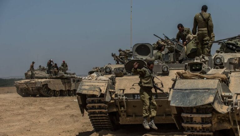 Israelischer Truppenaufmarsch an der Grenze zu Gaza