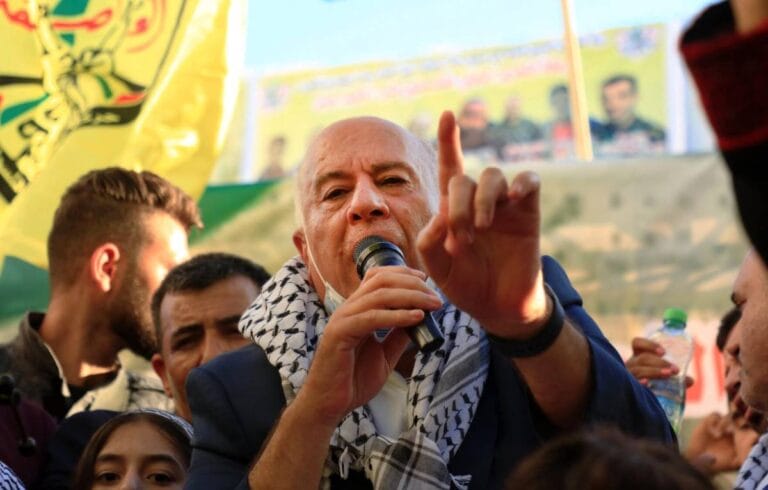 Jibril Rajoub, Generalsekretär des Fatah-Zentralkomitees und bekannter Hetzer gegen Israel. (© imago images/ZUMA Wire)